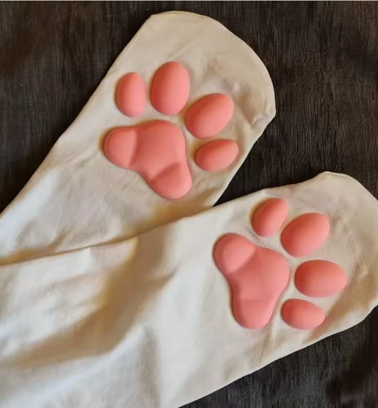 Calcetines  Gato Almohadillas de Silicona 3D™